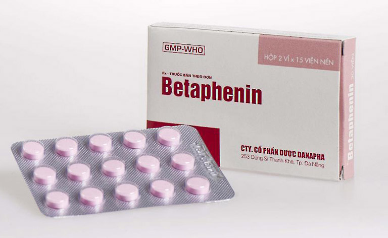 Thuốc Betaphenin điều trị dị ứng và các trường hợp quá mẫn 