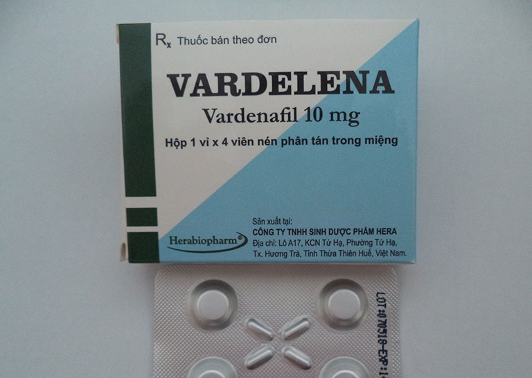 Thuốc Vardenafil có tác dụng chữa trị rối loạn cương dương 