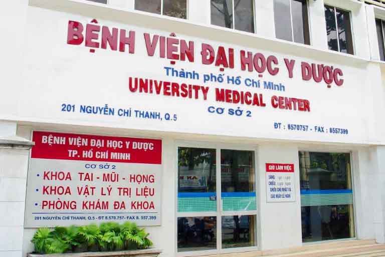 Bệnh viện Đại học Y dược Thành phố Hồ Chí Minh điều trị bệnh đau vai gáy uy tín