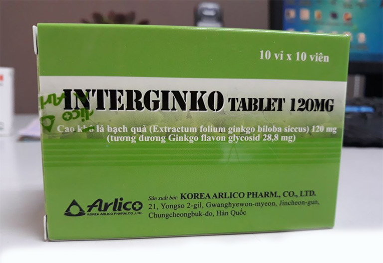 Thuốc Interginko tablet 120mg chống chỉ định sử dụng với các đối tượng dị ứng hoặc quá mẫn cảm với một số thành phần có trong sản phẩm