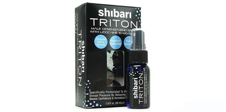 Thuốc xịt Shibari Triton là sản phẩm chống xuất tinh sớm của Mỹ