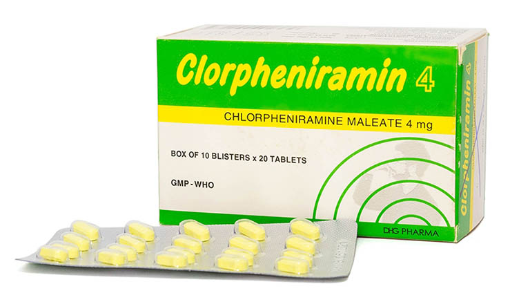 Chlopheniramin là một loại thuốc kháng histamin H1 thế hệ cũ 