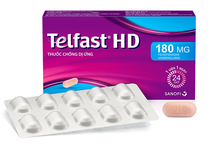 Thuốc Telfast HD là thuốc đặc trị viêm mũi dị ứng với thành phần chính là hoạt chất Fexofenadine