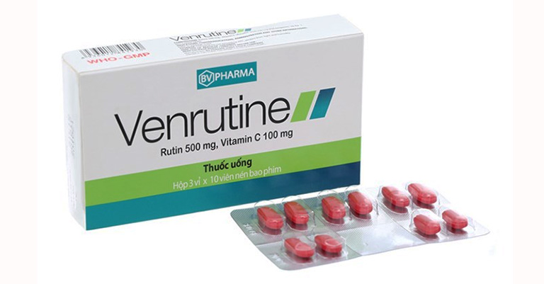 Thuốc trị bệnh trĩ Venrutine