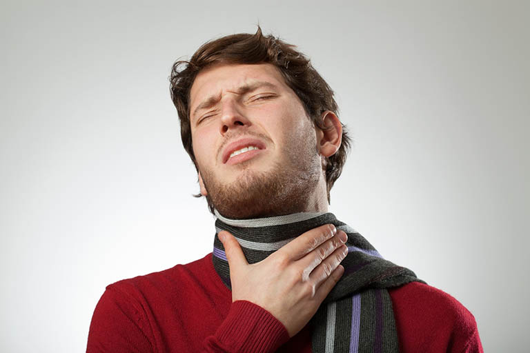Bị đau họng nhưng không ho thường là triệu chứng lâm sàng của bệnh nhiễm trùng cơ quan hô hấp trên