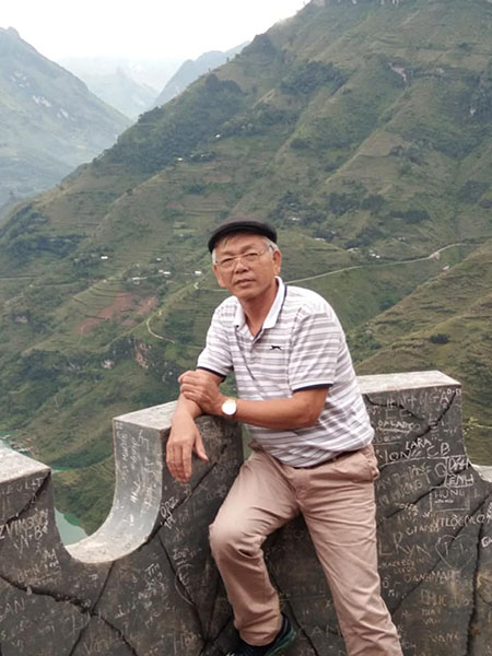 Niềm vui đã trở lại với bác Nguyễn Quang Xây sau khi điều trị bệnh thành công