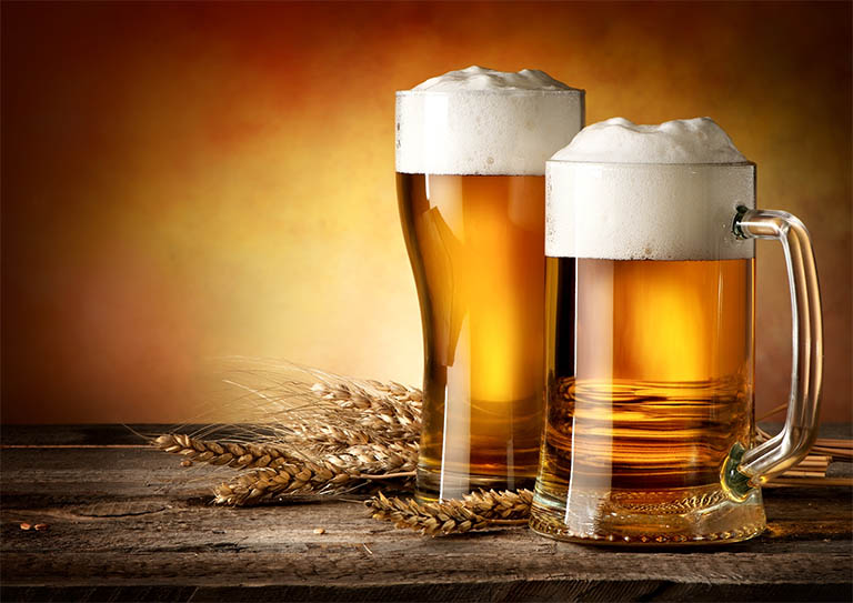 Thành phần protein trong bia khá dồi dào, giúp ngăn ngừa vi khuẩn