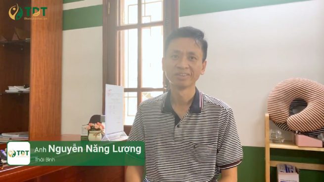 Anh Nguyễn Năng Lượng - Thái Bình - bệnh nhân điều trị trào ngược dạ dày tại Thuốc dân tộc