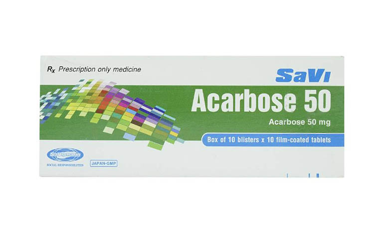 Acarbose - Chất ức chế alpha-glucosidase phòng ngừa biến chứng tiểu đường