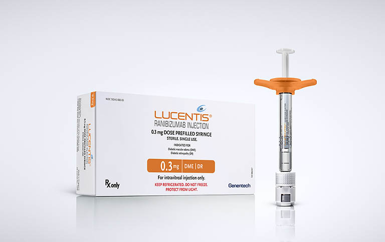 Thuốc chống và trị biến chứng về mắt của tiểu đường - Lucentis