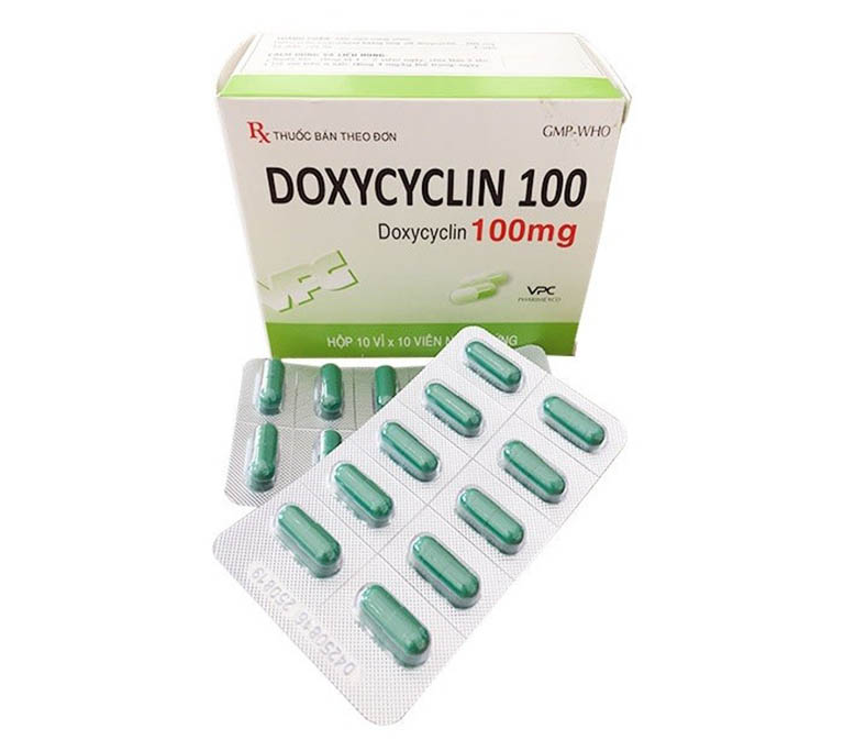 Thuốc chữa viêm nhiễm phụ khoa Doxycyclin