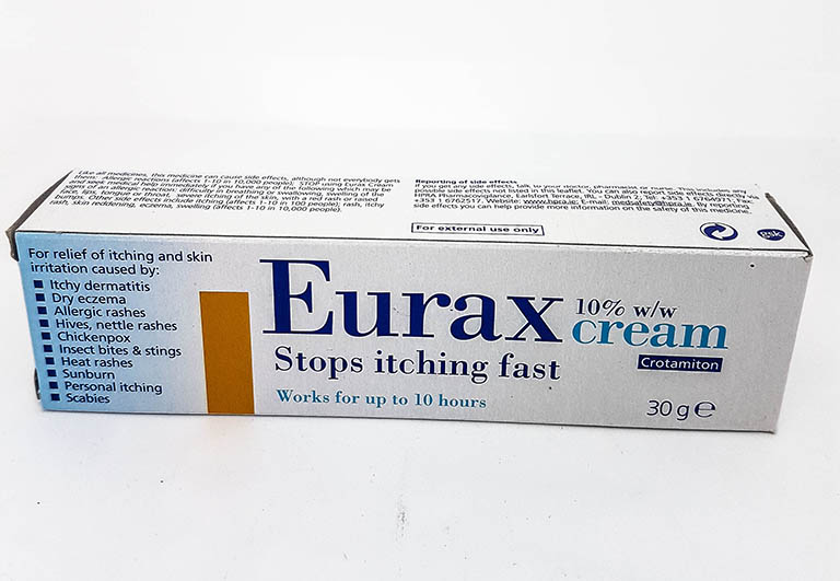 Thuốc bôi Eurax giảm ngứa và chữa bệnh ghẻ nước