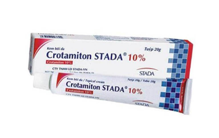 Thuốc bôi da điều trị ghẻ nước Crotamiton Stada 10%