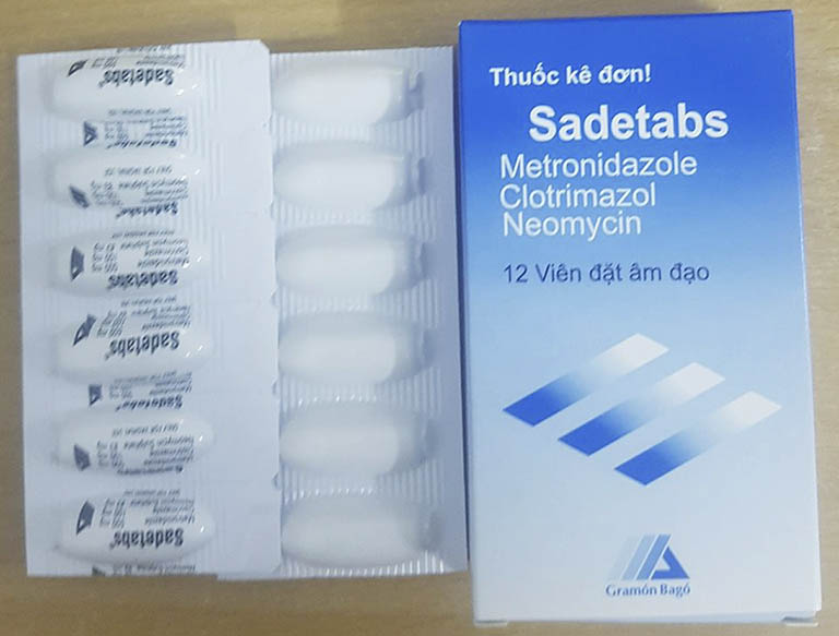 Thuốc Sadetab điều trị bệnh huyết trắng