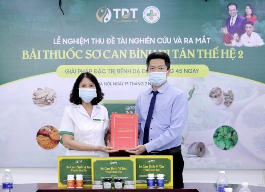 Lễ nghiệm thu đề tài nghiên cứu và ra mắt Sơ can Bình vị tán thế hệ 2 đặc trị bệnh dạ dày