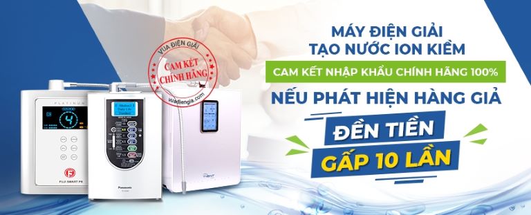 Vua Điện Giải- Hệ thống phối máy lọc nước ion kiềm số 1 Việt Nam