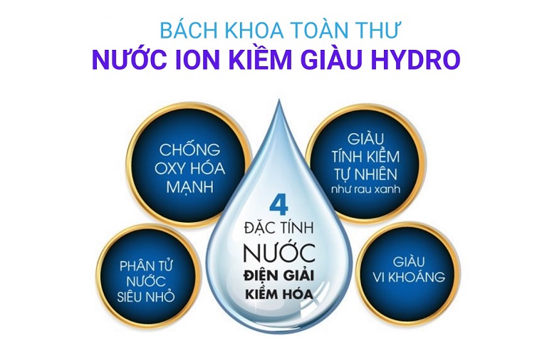 4 đặc tính khẳng định nước ion kiềm là nước tốt