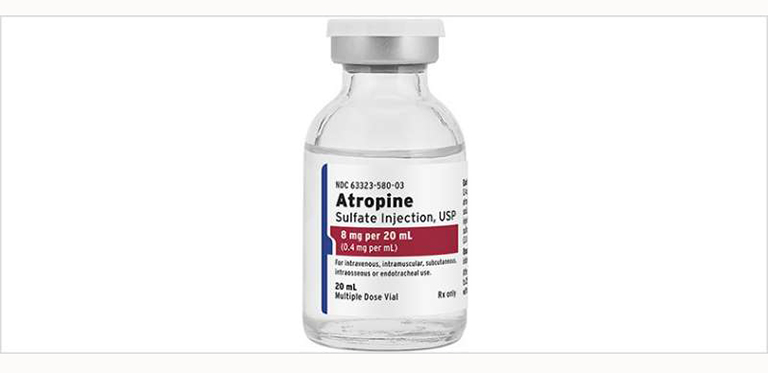 Thuốc trị block xoang nhĩ Atropine