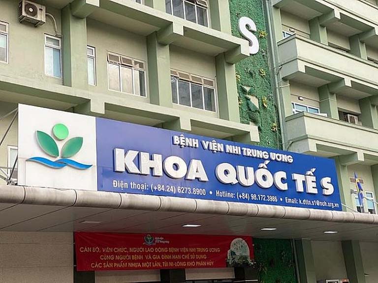 Bệnh viện Nhi Trung Ương - địa chỉ tiêm phòng viêm gan B tại Hà Nội