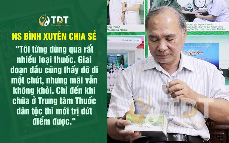 Nghệ sĩ Bình Xuyên đánh giá hiệu quả của bài thuốc