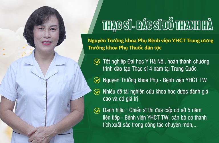 Bác sĩ Đỗ Thanh Hà có nhiều năm kinh nghiệm, trình độ chuyên môn cao