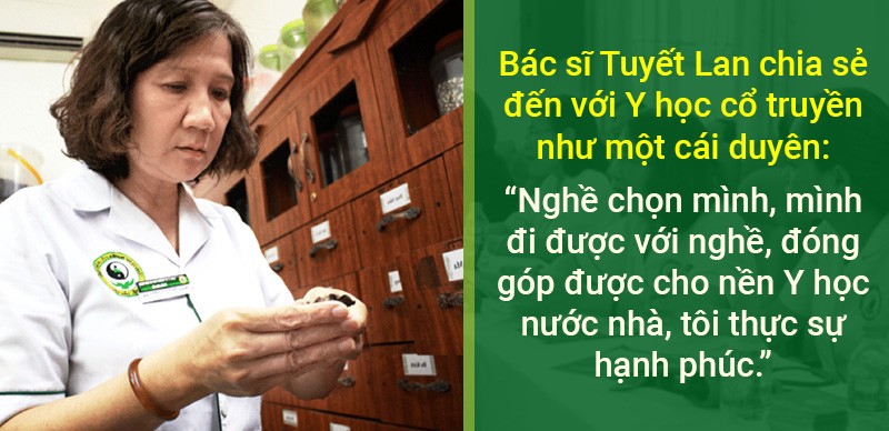 Bác sĩ Tuyết Lan chia sẻ về niềm vui khi theo đuổi sự nghiệp YHCT