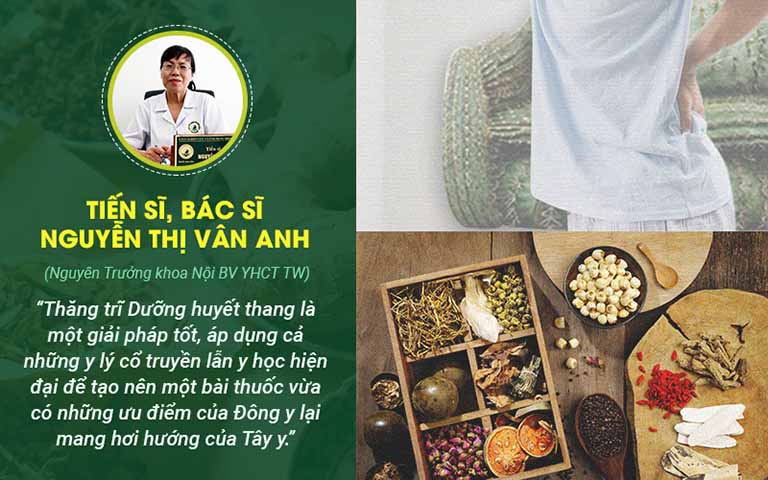 Đánh giá của Ts.Bs Nguyễn Thị Vân Anh về bài Thăng trĩ Dưỡng huyết thang