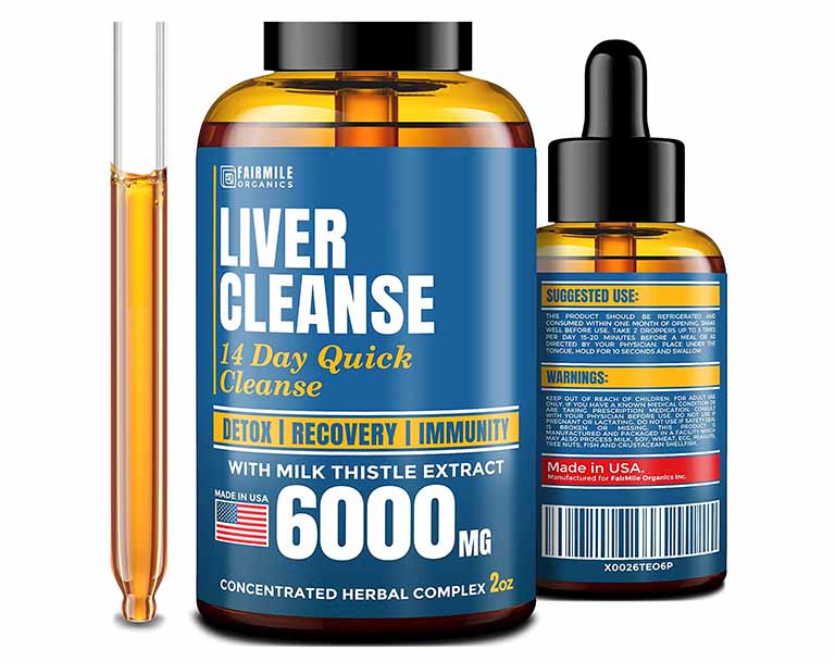 Fairmile Liver Cleanse là sản phẩm giải độc gan được điều chế dưới dạng dung dịch nên rất dễ hấp thụ