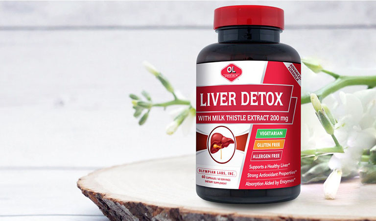 Giải độc gan bằng viên uống Liver Detox đến từ thương hiệu Olympian Labs