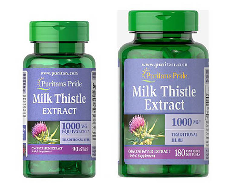 Sử dụng viên uống Milk Thistle Extract mỗi ngày giúp hỗ trợ đào thải độc tố bên trong gan