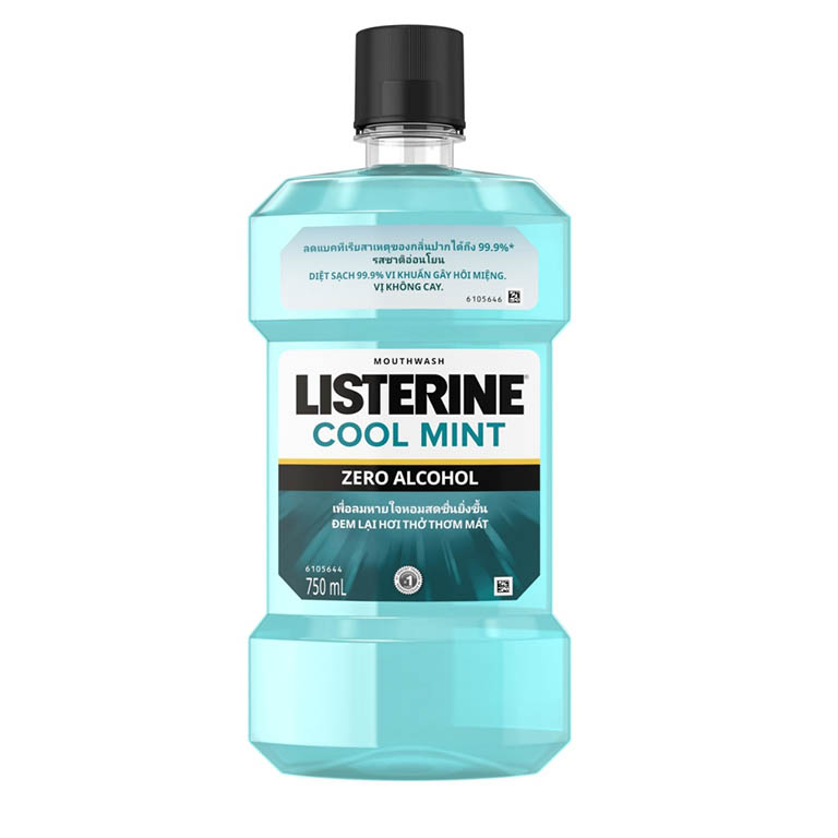 Nước súc miệng đặc trị hôi miệng Listerine Zero