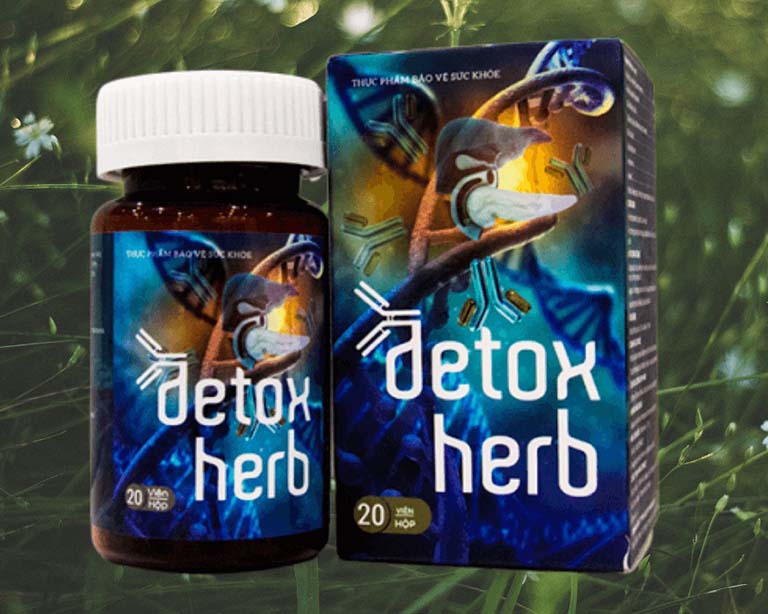 Thực phẩm chức năng hỗ trợ trị hôi miệng Detox Herb