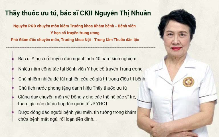 Bác sĩ Nguyễn Thị Nhuần xây dựng được sự nghiệp với nhiều điểm sáng