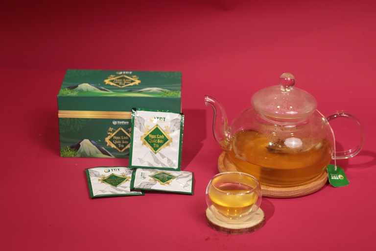Thị trường hiện nay có nhiều sản phẩm trà từ sâm Ngọc Linh mang đến nhiều tác dụng