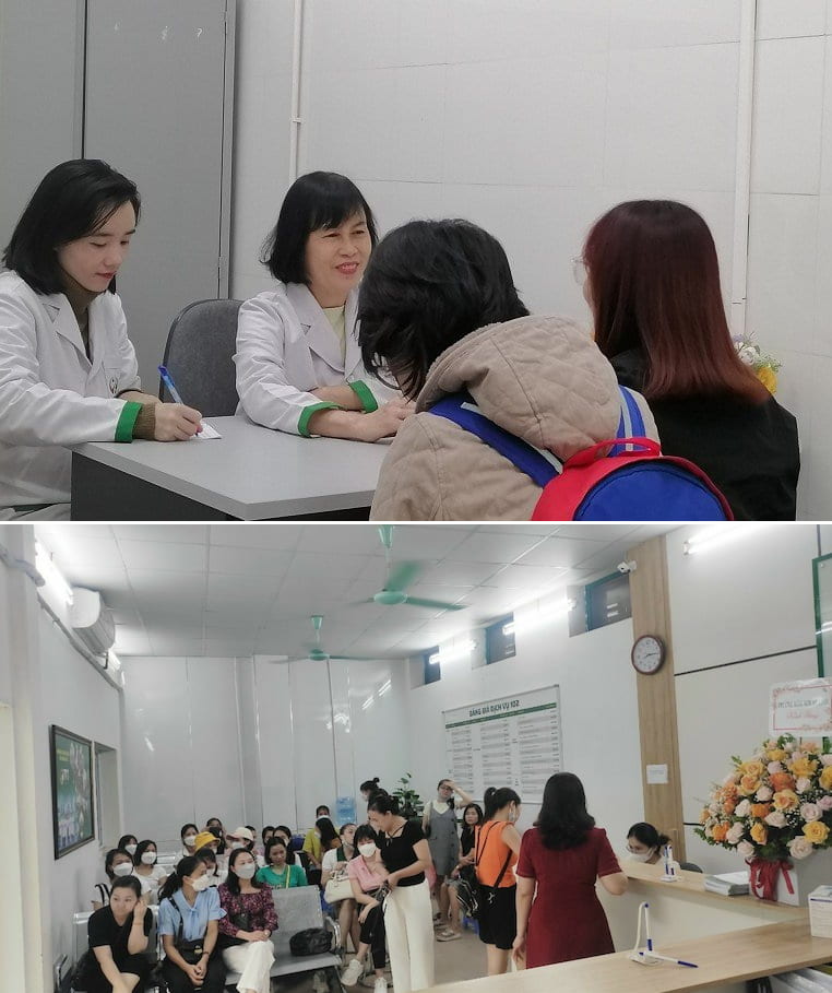 Rất đông bệnh nhân tìm đến Trung tâm Thuốc dân tộc và BS Đỗ Thanh Hà để khám chữa bệnh phụ khoa