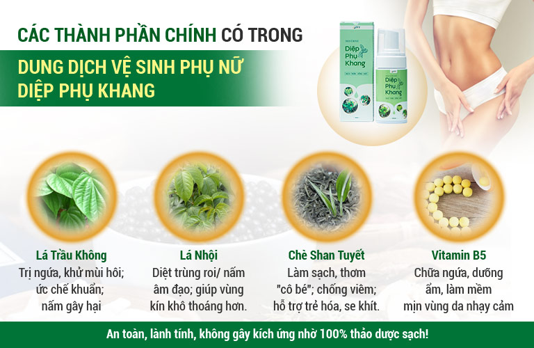 Công dụng của một số thành phần có trong sản phẩm