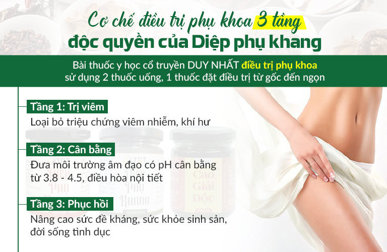 Cơ chế điều trị của Diệp Phụ Khang