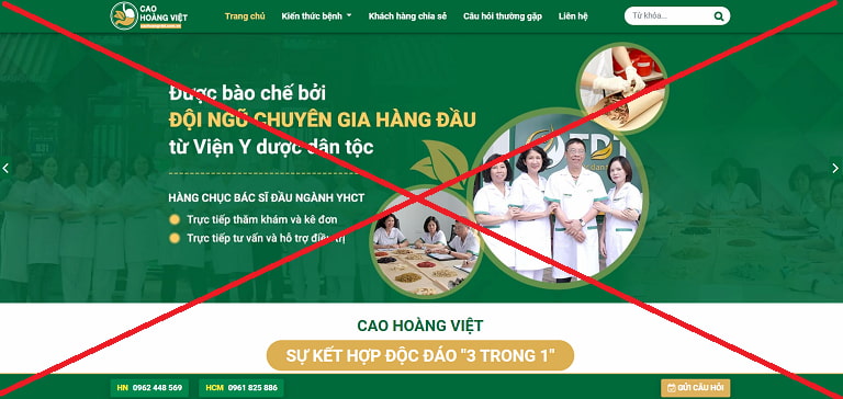 Hình ảnh bác sĩ Thuốc dân tộc bị lợi dụng trục lợi 