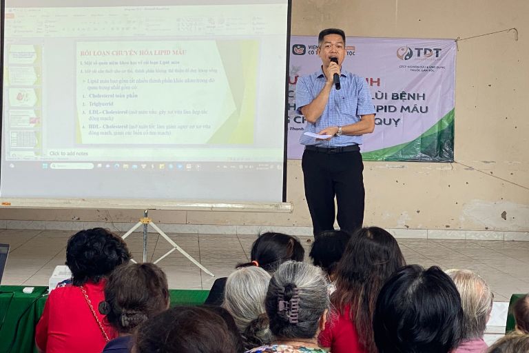 Ông Nguyễn Quang Hưng phát biểu tại chương trình