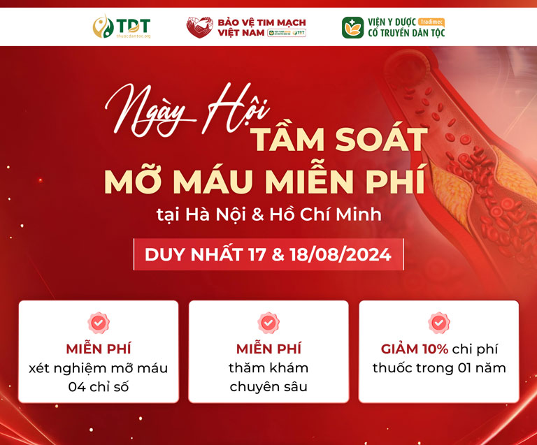 Trung tâm Thuốc Dân Tộc triển khai chương trình “Ngày hội tầm soát mỡ máu miễn phí”