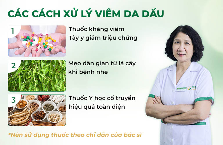 Viêm da dầu xử lý đúng cách theo tư vấn bác sĩ