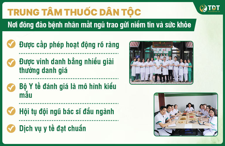 Trung tâm Thuốc dân tộc - Địa chỉ hỗ trợ điều trị mất ngủ uy tín