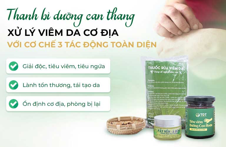 Cơ chế 3 tác động của bài thuốc Thanh bì Dưỡng can thang