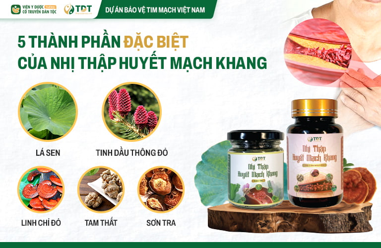 Các thành phần dược liệu quý trong bài thuốc Nhị thập Huyết mạch khang