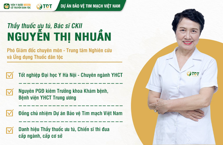 Thông tin về bác sĩ Nguyễn Thị Nhuần