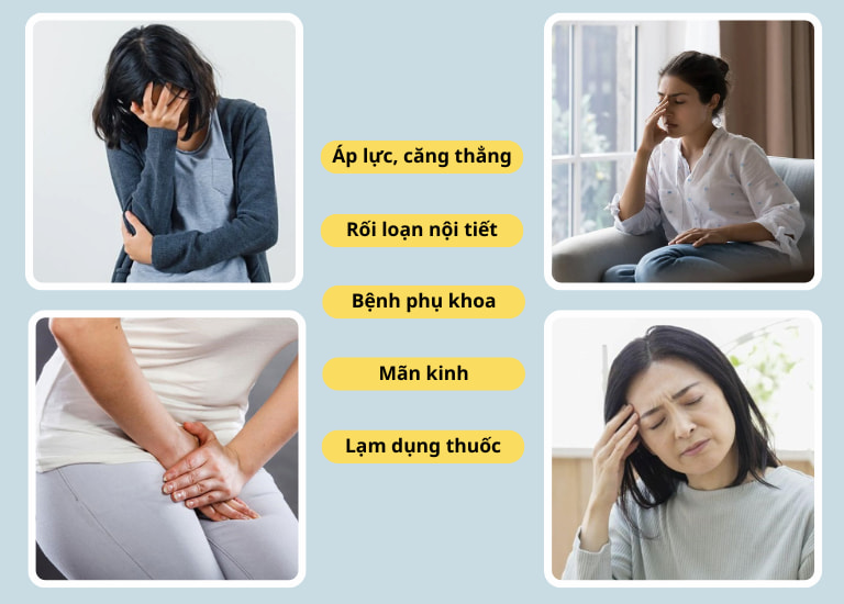 Nguyên nhân gây lãnh cảm ở nữ giới