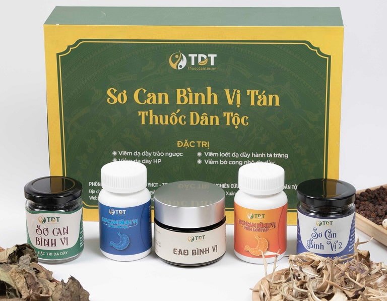 Bài thuốc Sơ can Bình vị tán