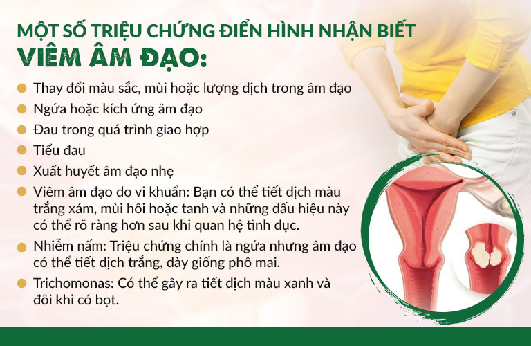 Những triệu chứng điển hình của viêm âm đạo mà chị em nào mắc cũng gặp phải